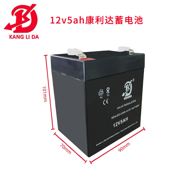 門禁用康利達12V5AH免維護密閉閥控電池